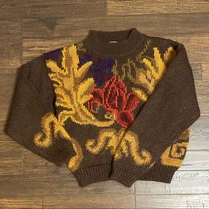 ⚜️ Vintage wool sweater - Brown - S